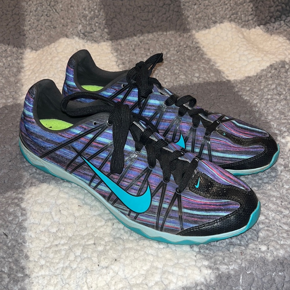 Nike Size 10 XC Cross Country Racing Shoes Flats Spikes
